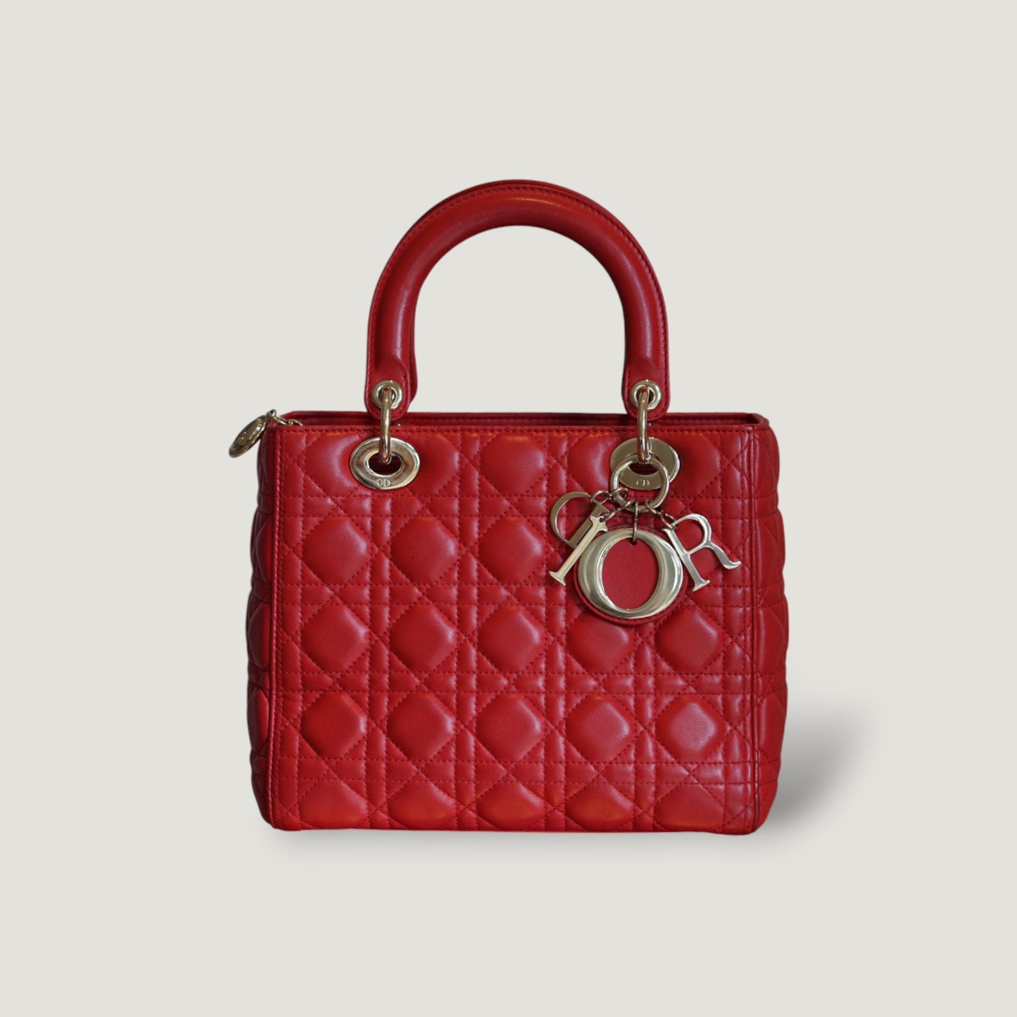 LADY DIOR BAG RED - Main Image