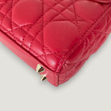 LADY DIOR BAG | RED