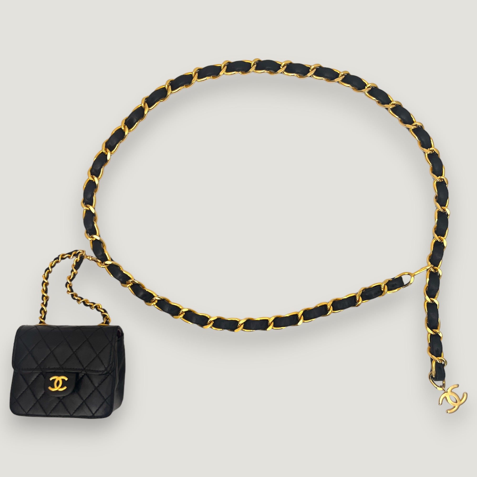 CHANEL CHAIN BELT MICRO BAG – la boutique PARIS