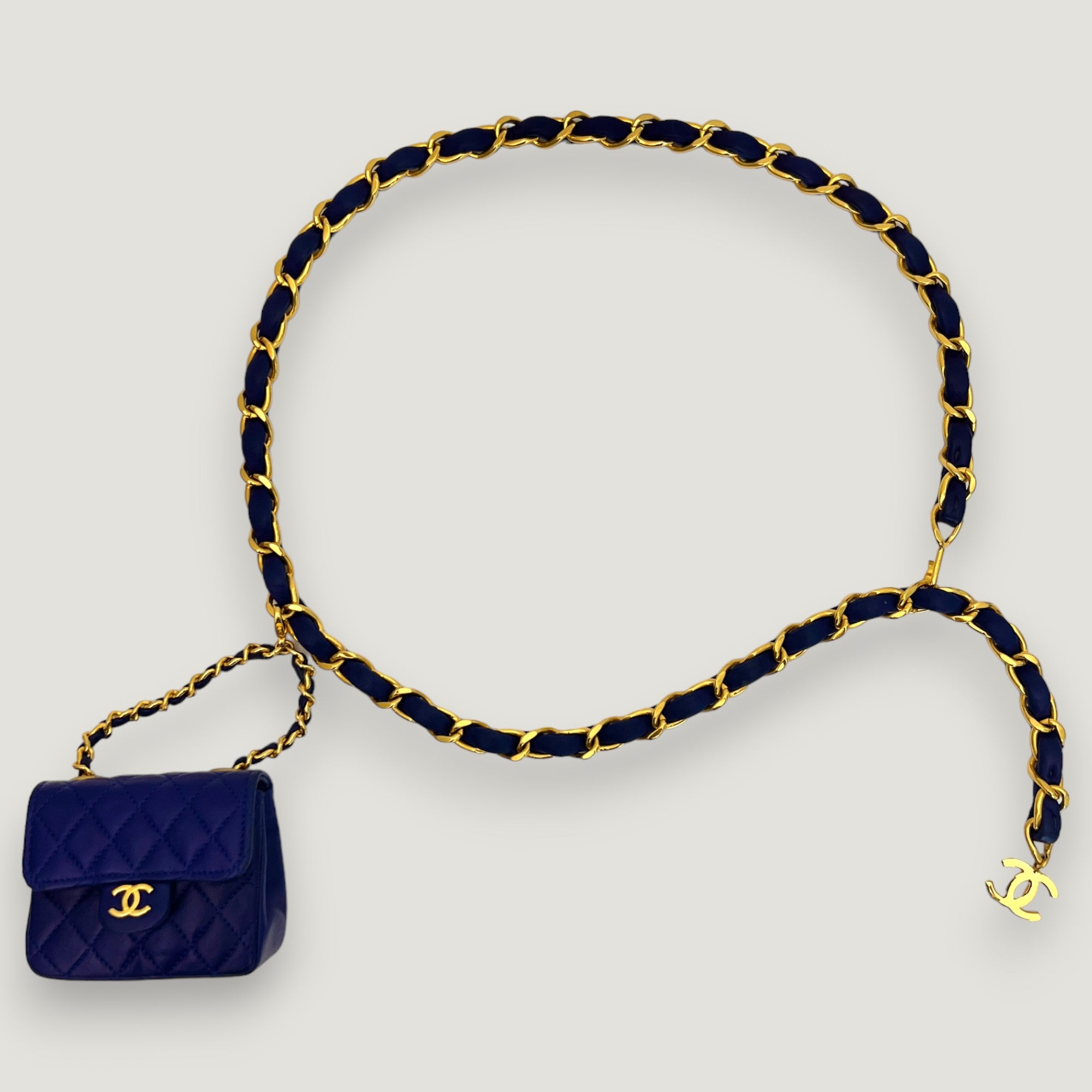 CHANEL CHAIN BELT MICRO BAG