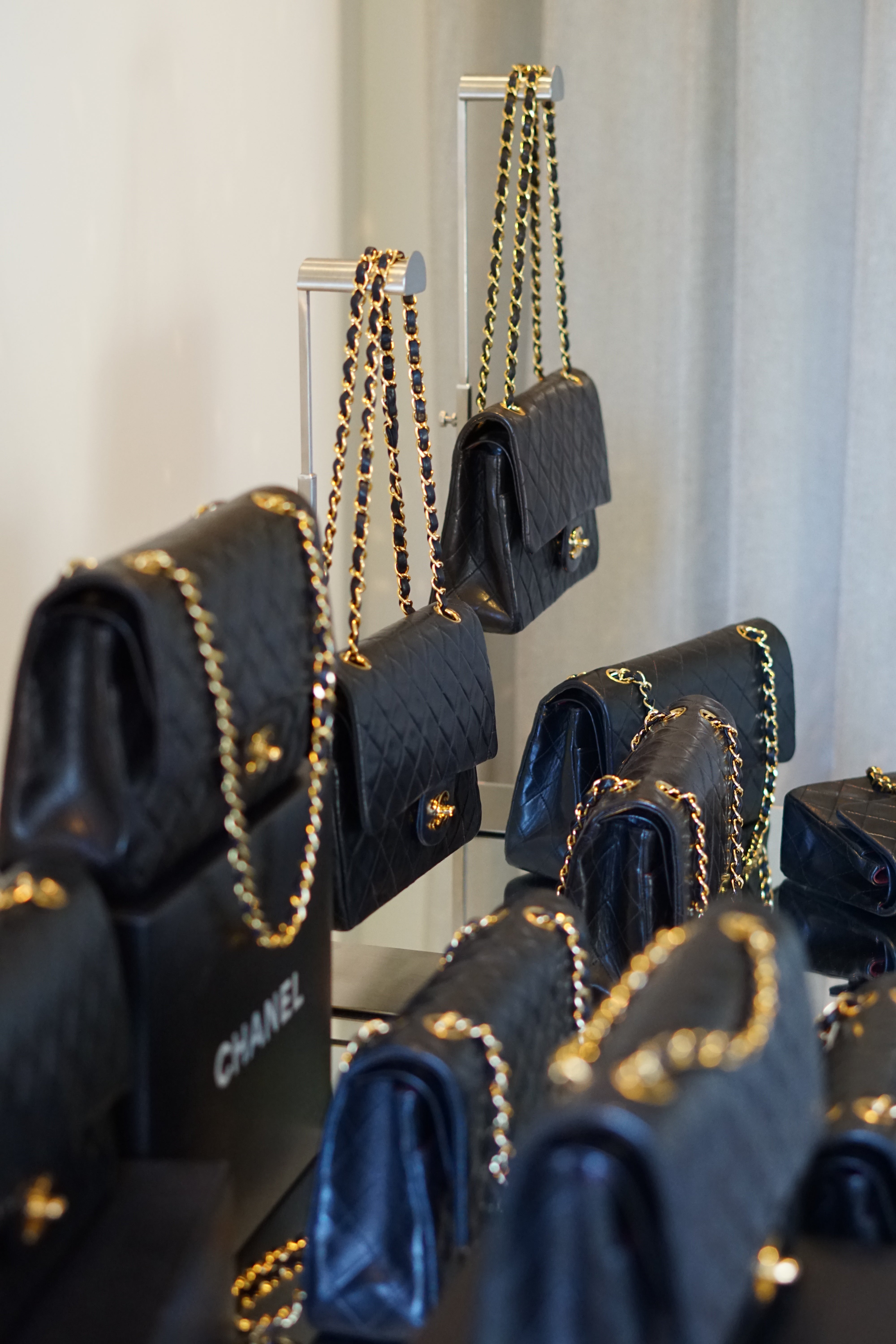 CHANEL CLASSIC DOUBLE FLAP BAGS