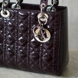 LADY DIOR BAG | PURPLE