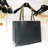 CHANEL SHOPPING TOTE