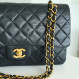 CHANEL CLASSIC MEDIUM BAG | NAVY BLUE