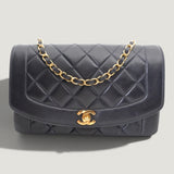 CHANEL DIANA MEDIUM BAG | NAVY BLUE