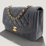 CHANEL DIANA MEDIUM BAG | NAVY BLUE
