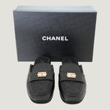 CHANEL BOY MULES
