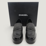 CHANEL PLATFORM LOAFERS
