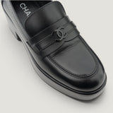 CHANEL PLATFORM LOAFERS