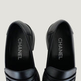 CHANEL PLATFORM LOAFERS