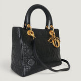 LADY DIOR BAG | BLACK