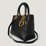 LADY DIOR BAG | BLACK