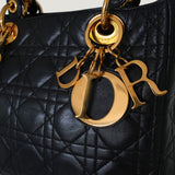 LADY DIOR BAG | BLACK