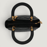 LADY DIOR BAG | BLACK