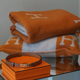 HERMES AVALON PILLOW & BLANKET
