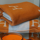 HERMES AVALON PILLOW & BLANKET