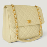 CHANEL SQUARE SINGLE FLAP