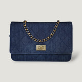 CHANEL WALLET ON CHAIN | DENIM