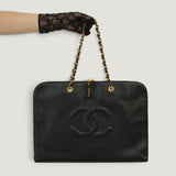 CHANEL BRIEFCASE | CAVIAR