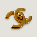 CHANEL BROOCH CC TURNLOCK