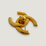 CHANEL BROOCH CC TURNLOCK