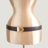 CHANEL REVERSABLE BELT | BLACK & BROWN