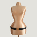 CHANEL REVERSABLE BELT | BLACK & BROWN