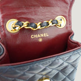 CHANEL CHAIN BELT | MICRO BAG | NAVY BLUE