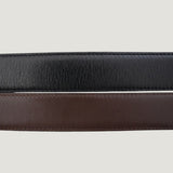 CHANEL REVERSABLE BELT | BLACK & BROWN