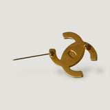 CHANEL BROOCH CC TURNLOCK