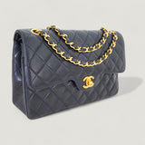 CHANEL CLASSIC MEDIUM BAG | NAVY BLUE