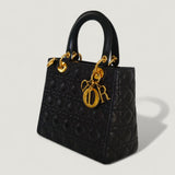 LADY DIOR BAG | BLACK
