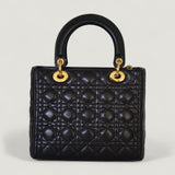 LADY DIOR BAG | BLACK