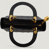 LADY DIOR BAG | BLACK
