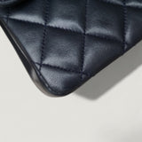 CHANEL CLASSIC MEDIUM BAG | NAVY BLUE
