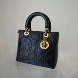 LADY DIOR BAG | BLACK