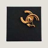 CHANEL BROOCH CC TURNLOCK