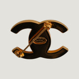 CHANEL BROOCH CC TURNLOCK
