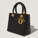 LADY DIOR BAG | DARK BROWN