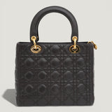 LADY DIOR BAG | DARK BROWN