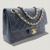 CHANEL CLASSIC MEDIUM BAG | NAVY BLUE