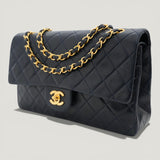 CHANEL CLASSIC MEDIUM BAG | NAVY BLUE