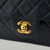 CHANEL CLASSIC MEDIUM BAG | NAVY BLUE