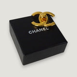CHANEL BROOCH CC TURNLOCK