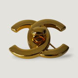 CHANEL BROOCH CC TURNLOCK