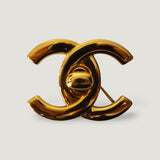 CHANEL BROOCH CC TURNLOCK