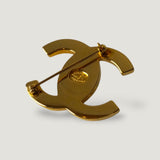 CHANEL BROOCH CC TURNLOCK