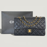 CHANEL CLASSIC MEDIUM BAG | NAVY BLUE