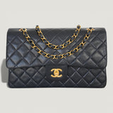 CHANEL CLASSIC MEDIUM BAG | NAVY BLUE