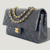 CHANEL CLASSIC MEDIUM BAG | NAVY BLUE
